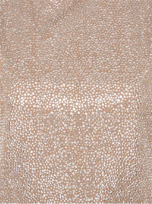 Almond beige paillettes dress GIUSEPPE DI MORABITO | 04SSDR469FC04428AC21